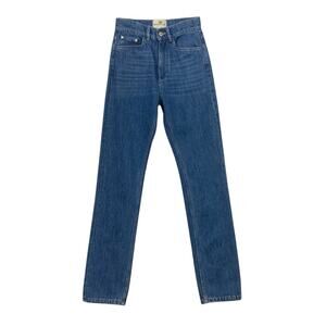 Wandler $297 carnation high rise straight leg jeans 24 L